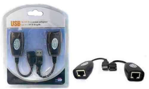 USB 2.0 to RJ45 Extension Cable 45m